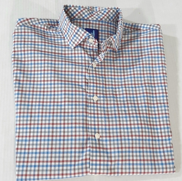 Johnnie-O Shelby Prep-formance Plaid Long Sleeve Shirt - Picture 1 of 7